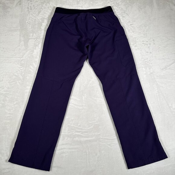 Figs Technical Collection Women Drawstring Scrub Pants Pockets Purple Size M - Picture 6 of 11